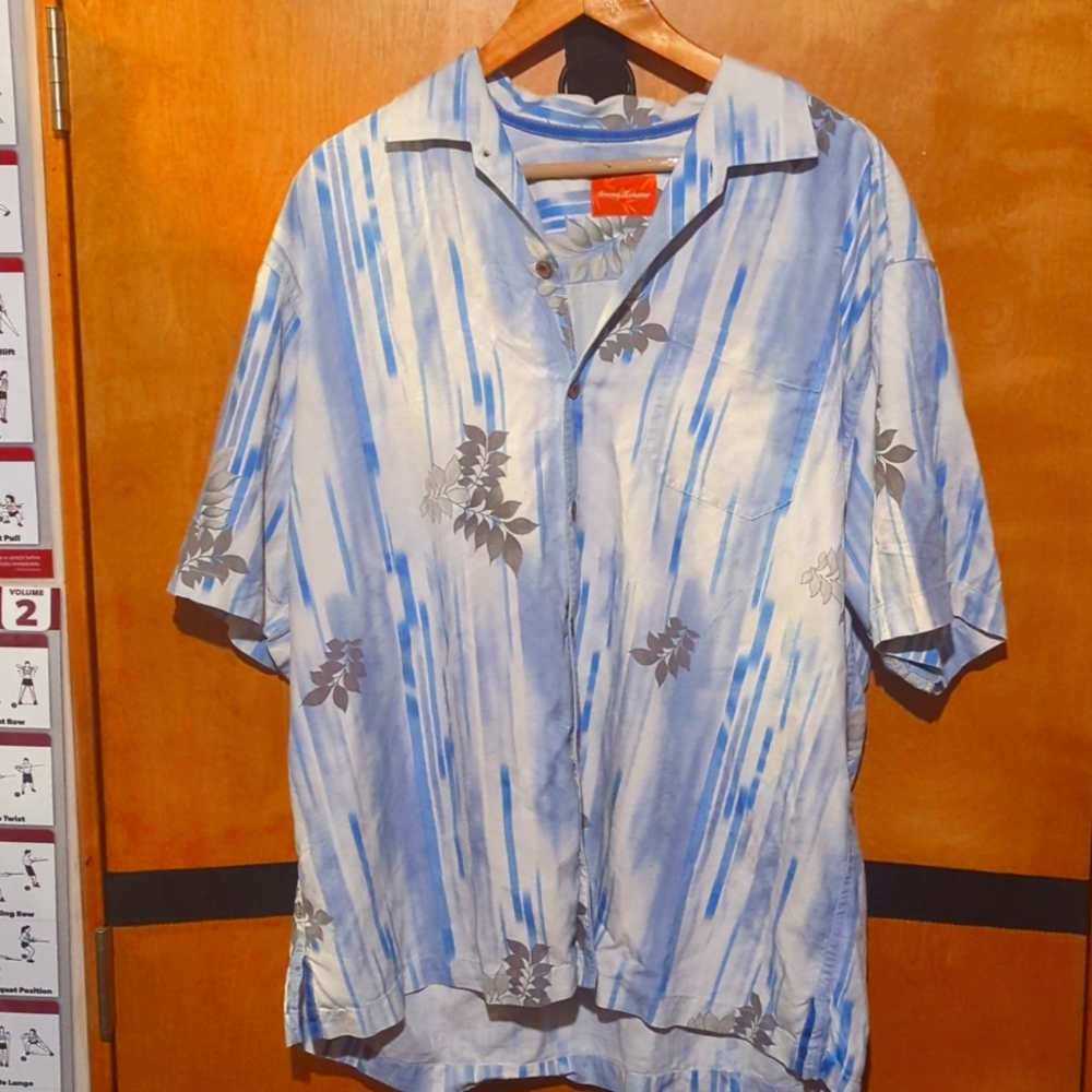 Tommy Bahama Linen Hawaiian Shirt